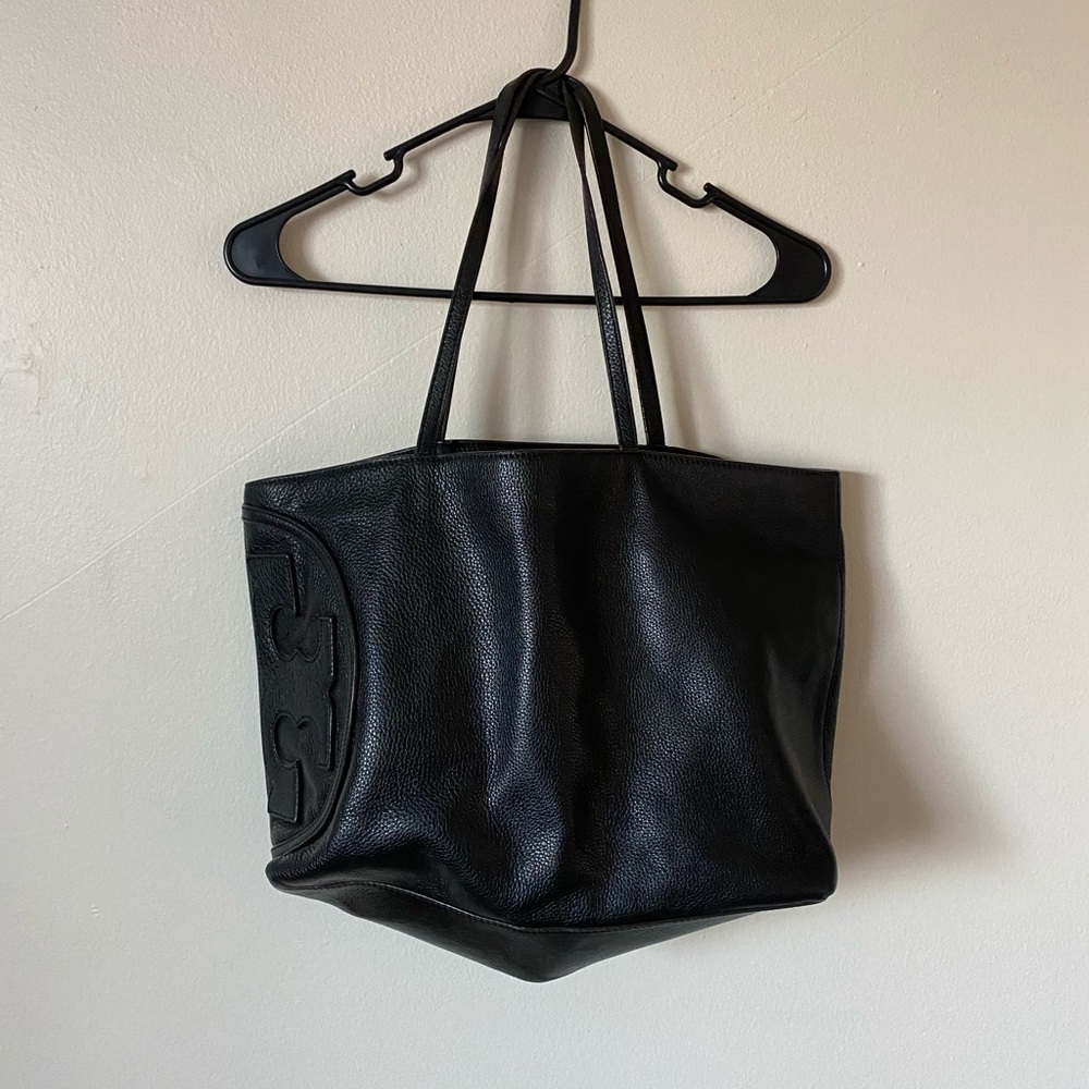 Tory Burch Black Leather Shoulder Bag